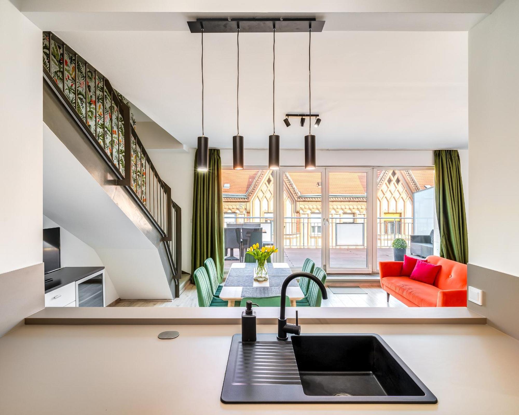 Apartment Skyline Terrace Budapest